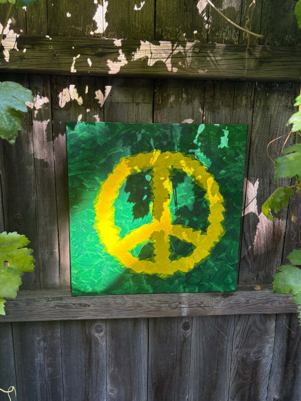 green peacey