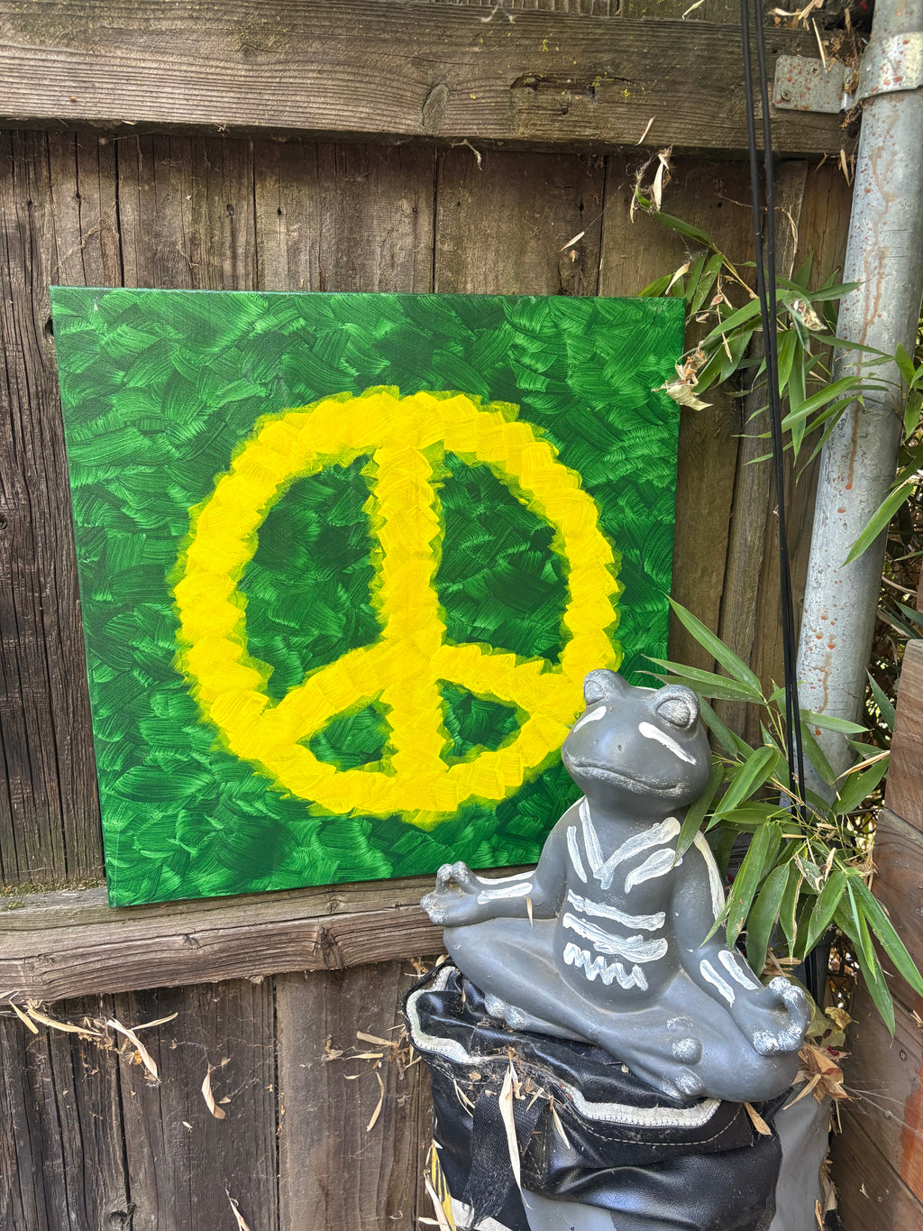 green peacey