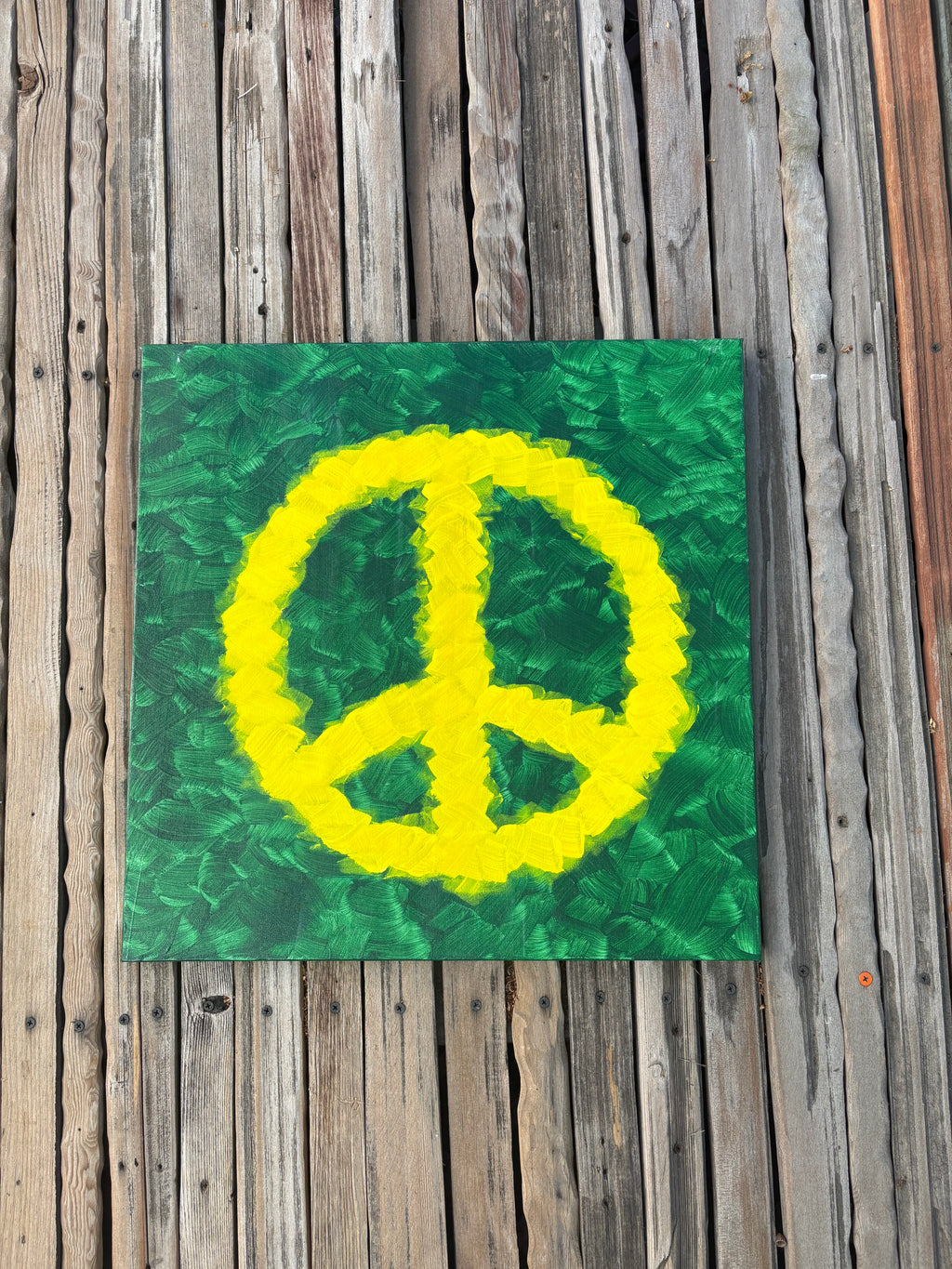 green peacey