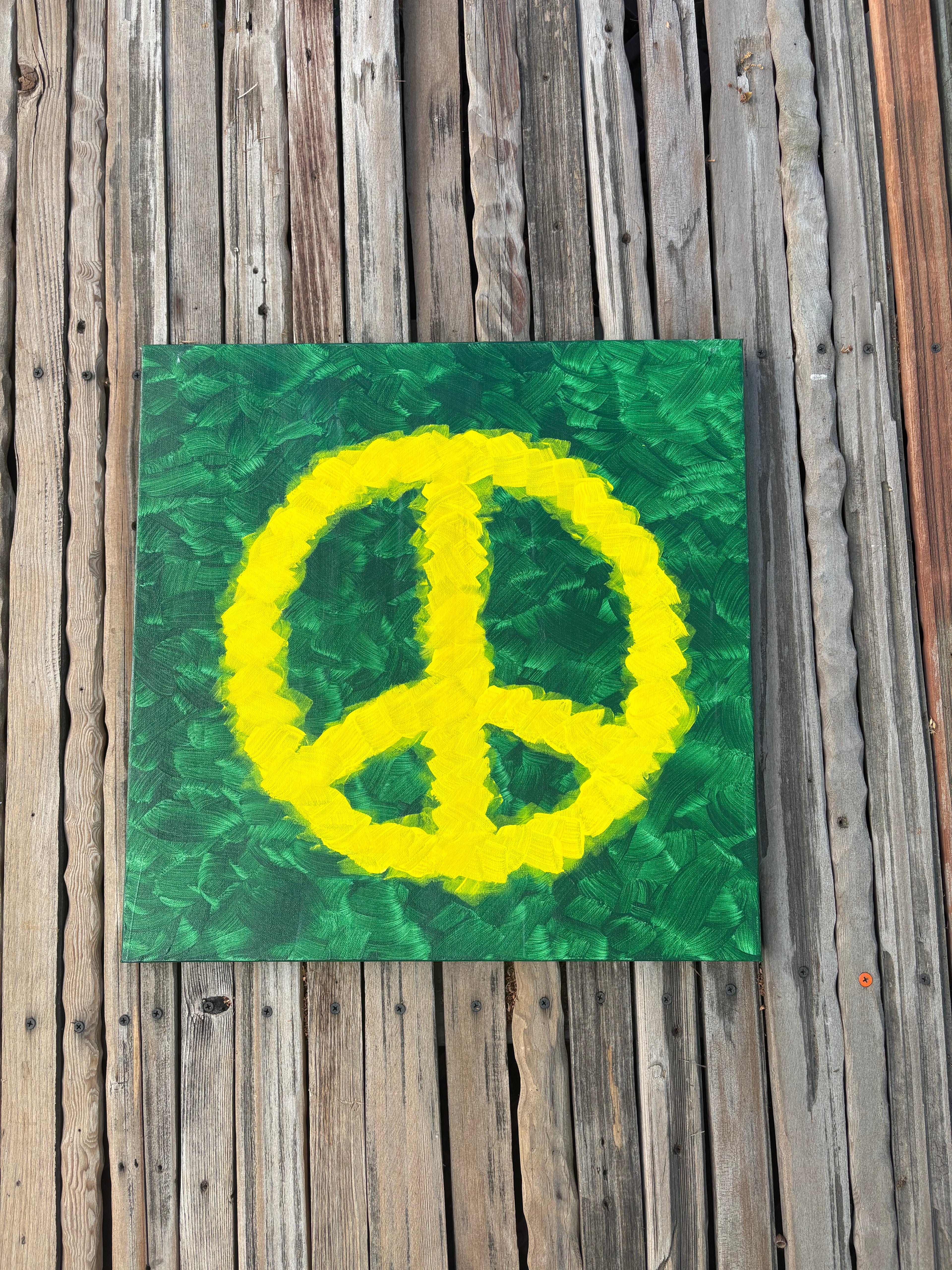 green peacey